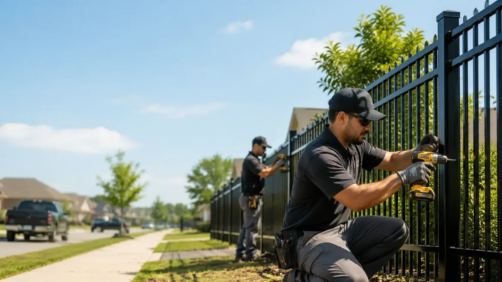 Metal Fence Installation in Ralph, MI
